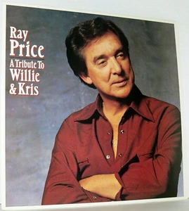Ray Price A TRIBUTE TO WILLIE & KRIS Columbia Records JC 37061 (1981 1st Ed.) M - Picture 1 of 4