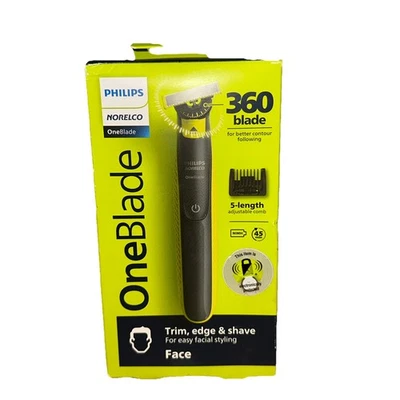 Recortadora eléctrica recargable híbrida Philips Norelco OneBlade 360 Face QP2724/70 Foto 1 de 4