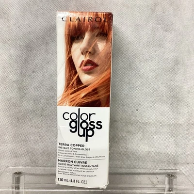 Brillo de tonificación instantánea Clairol Color Gloss Up Terra Copper Foto 1 de 4