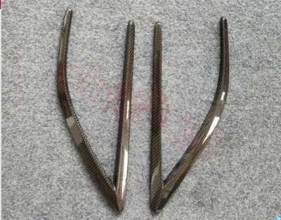 Carbon Fiber Car Side Air Vent Fender Trims for Ferrari California T 2015-18 - Imagem 1 de 4