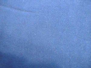 FABRIC NAVY BLUE MEDIUM  WEIGHT PLUSH   23" X 68" - Picture 1 of 1
