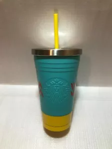 STARBUCKS Tumbler bottle stainless Cold cup 473ml Japan RARE - Picture 1 of 5