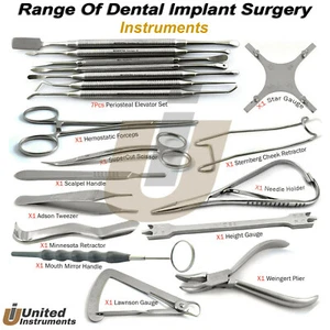 Dental Implant Surgery Tools Small Animal Surgical Dissection Instruments Lab CE - Picture 1 of 15
