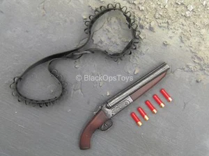 1/6 Scale Toy Red Death - Sawed Off Double Barrel Shotgun w/Belt & Shells - Picture 1 of 6