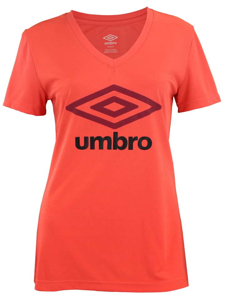 Camiseta Umbro Feminina Logotipo Diamante Duplo Clima Manga Curta, Opções de Cor - Imagem 1 de 1