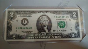 Double Deuce BEP Set Matching Serial #s For $2 Minneapolis & Kansas City Notes - Picture 1 of 7