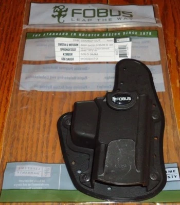 FOBUS HOLSTER 4 KIMBER SOLO 9 S&W M&P SHIELD SPRINGFIELD XD-S SIG SAUER MOSQUITO - Image 1 of 4