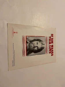 If You Wanna Talk Love Sheet Music Benny Wilson Piano Voice Lyrics 80s Folk F2AJ - Picture 1 of 1