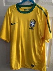 Brazil National Soccer Team #10 Bill Yellow Jersey Size M - Picture 1 of 3