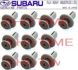 SUBARU Genuino 02-07 Impreza GDB WRX STI Ventilador de Techo Ventilación Recorte Clip 10 un. - Imagen 1 de 1