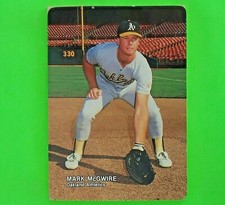 MARK McGWIRE  1988  MOTHER'S COOKIES  #2of4  Oakland Athletics