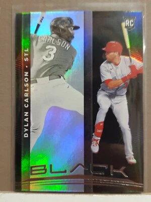 Dylan Carlson 2021 Chronicles Baseball Black RC card #2 St. Louis Cardinals - Image 1 of 3