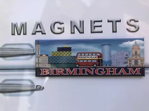 IMÁN NEVERA de recuerdo de Birmingham Landmarks - - Imagen 1 de 3