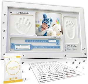 Handabdruck Set LALFOF® | Fußabdruck Baby Mit Objektinhaber | Baby Fussabdruck S - Bild 1 von 1