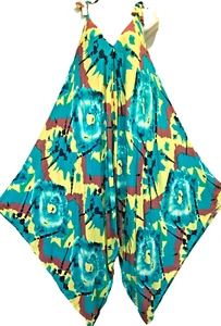 SACRED THREADS Hippie Boho ROMPER MONO JUMPER O/S se adapta a S/M/L/XL/1X - Imagen 1 de 4