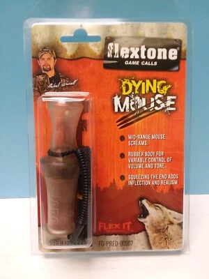 Flextone - Dying Mouse - Mid-Range Predator Game Call - New in Pkg - Image 1 of 2
