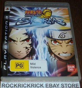 PLAYSTATION 3 GAME NARUTO ULTIMATE NINJA STORM INCLUDES MANUAL PAL - Picture 1 of 3