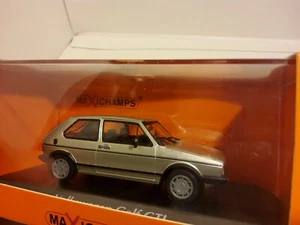 VW VOLKSWAGEN GOLF GTi 1983 1/43 EN PLATA, MAXICHAMPS/MINICHAMPS - Imagen 1 de 1