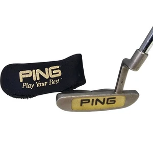 PING Karsten B60i Putter Right-Handed Steel Shaft 34 Inch Golf Club + Head Cover - Picture 1 of 15