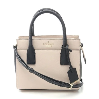 Bolso de Mano Kate Spade Cuero Cameron Street Mini Candace Mujer Beige Talla Única Foto 1 de 4