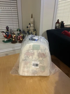 Mini mochila Loungefly Disney gatos y plantas nueva con etiquetas Foto 1 de 4