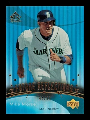 Actualización de cubierta superior 2005 #255 Mike Morse/50 actualización de reflejos turquesa Foto 1 de 2