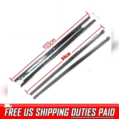 CINTURÓN DE PUERTA INTERIOR EXTERIOR SELLO DE RESISTENCIA PARA MAZDA B2000 B2200 B2600 CABINA EXTENDIDA Foto 1 de 4