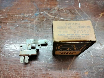 NOS 1963-1964 Chevrolet Impala Bel Air Biscayne Heater Fan Motor Control Switch - Image 1 of 4