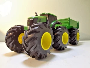 TOMY 2021 John Deere Farm Tractor w/ Trailer  Lights & Sound, Fully Functioning - Picture 1 of 9
