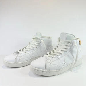 Used Nike Women’s Court Royale 2 Mid White Sneakers CT1725100 Women’s Size 11.5 - Picture 1 of 10