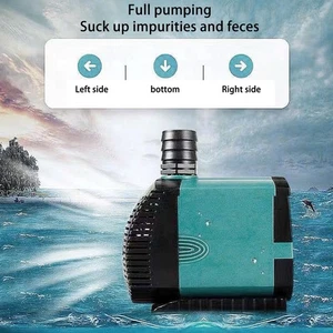 2500L/H Submersible Pump 50W Frequency Conversion Side Suction Submersible Water - Afbeelding 1 van 12