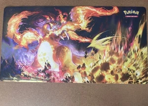 Pokémon TCG Charizard Play Mat Mouse Pad 12x22" 2022 International - Picture 1 of 4