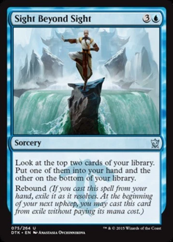 Sight Beyond Sight - Dragons of Tarkir #075/264 MTG Magic The Gathering - Image 1 of 1