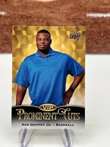 Ken Griffey Jr. 2024 Upper Deck The National VIP Exclusive Prominent Cuts #VIP-4 - Imagen 1 de 2
