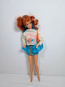 Muñeca vintage 1988 Cool Times Midge, cara de Steffie, pelo rojo y pecas - Barbie - Imagen 1 de 6