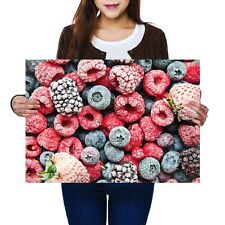 A2 - Mix of Frozen Berries Smoothie Poster 59.4X42cm280gsm #21892