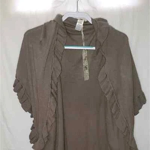 Ya Los Angeles | Olive Green Cardigan Sweater Size Small - Picture 1 of 5