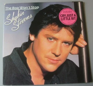 SHAKIN STEVENS  (LP 33T)  The bop won't stop  (1983) - Picture 1 of 5
