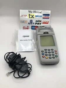 Vintage Lipman Nurit 8000 Point Of Sale Credit Debit Card Terminal UNTESTED - Picture 1 of 5
