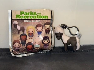 Monogram Parks And Recreation Li'l Sebastian 3D Figural Bag Clip Keychain - Picture 1 of 1