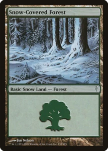 MTG Snow-Covered Forest - Coldsnap #155 - Picture 1 of 1
