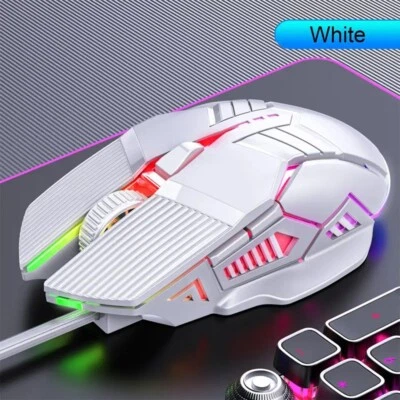 3200DPI Wired RGB Gaming Mouse – 6-Button LED Silent Mouse for PC & Laptop - Image 1 of 4