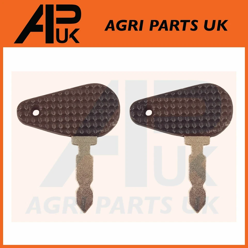 2x Llaves de interruptor de encendido para tractor Case International 395 474 585 674 784 895 Foto 1 de 1