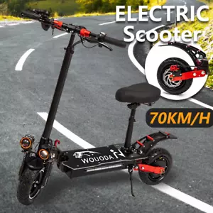 1500W/2000W Portable Electric Scooter 70KM/H Off Road Scooter Foldable E Bike - Picture 1 of 12