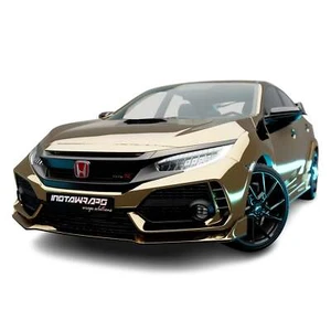 Avery Dennison SF100 Conform Chrome Gold Flexible Vinyl Car Wrap Film | 604-S - Picture 1 of 14