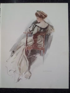 She Sports a Witching Gown Harrison Fisher Victorian Women 1909 - Bild 1 von 1
