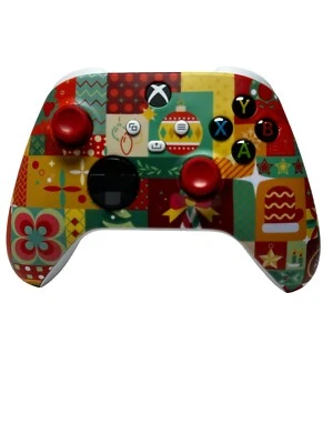 Microsoft Xbox One Series X/S Modded Controller-Soft Touch Christmas Wrap - Image 1 of 4
