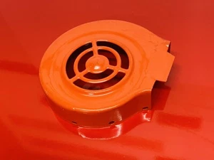 LAMBRETTA GP 125 150 200 EX TAFFSPEED RACING ENGINE ORANGE FLYWHEEL COVER - Picture 1 of 4