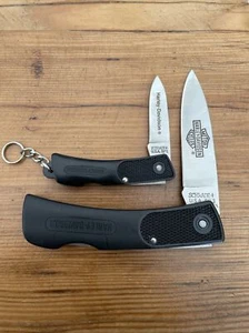 PAAR Harley Davidson Schrade SP1 & SP 3 Firebird Lockback Messer - Bild 1 von 10
