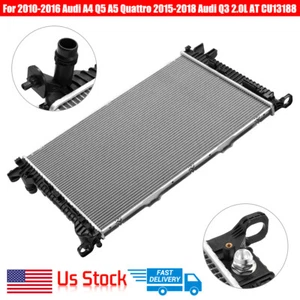 Aluminum Radiator.For 2009-2016 Audi A4 2.0L 2013-2016 Audi allroad 2.0L - Picture 1 of 12